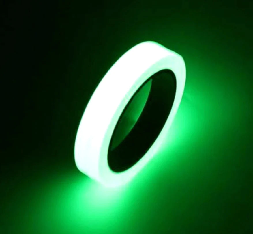 2PC  Glow In The Dark Adhesive Wall Sticker Tape
