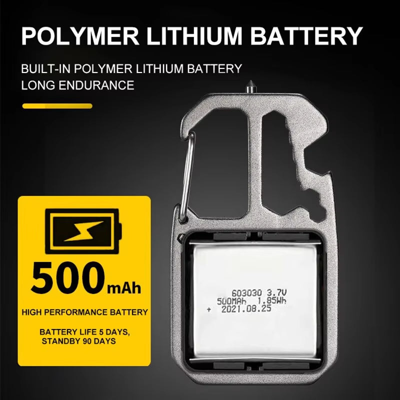 LED Flashlight Keychain