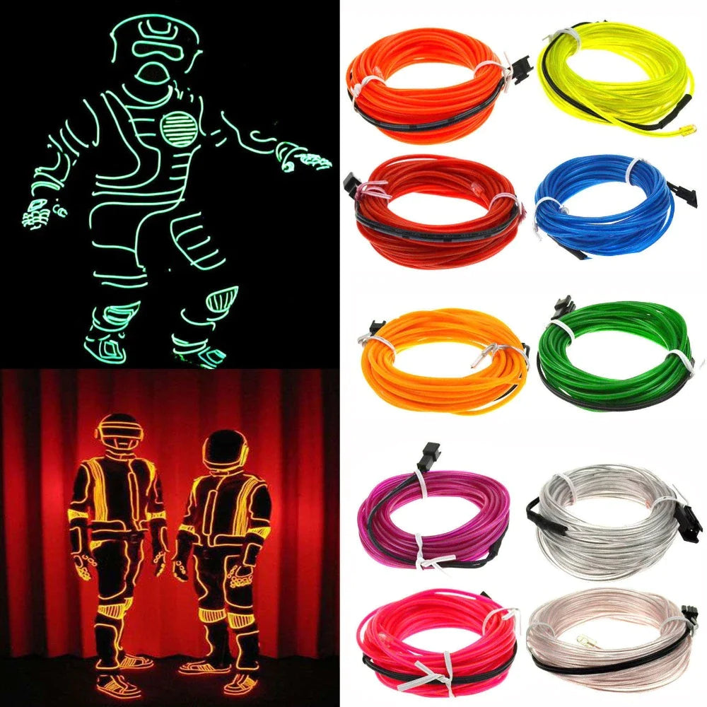 Neon LED Wire Strip Decor + Controller