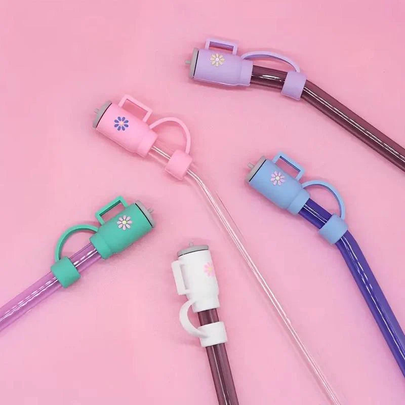 Silicone Straw Protective Toppers