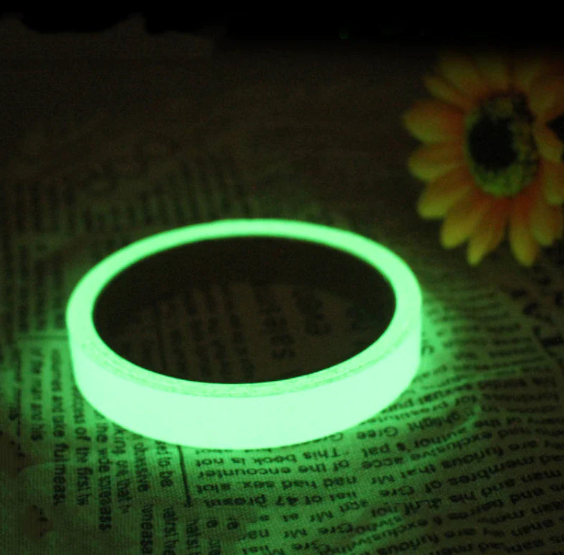 2PC  Glow In The Dark Adhesive Wall Sticker Tape
