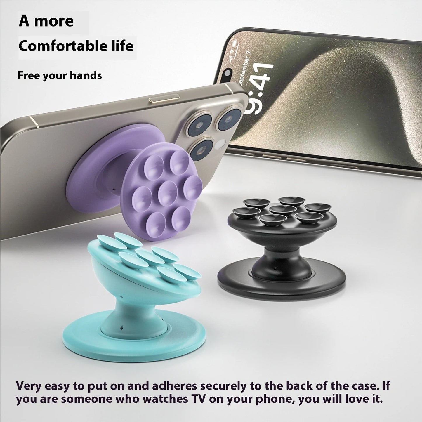 Silicone Phone Socket Suction Grip 