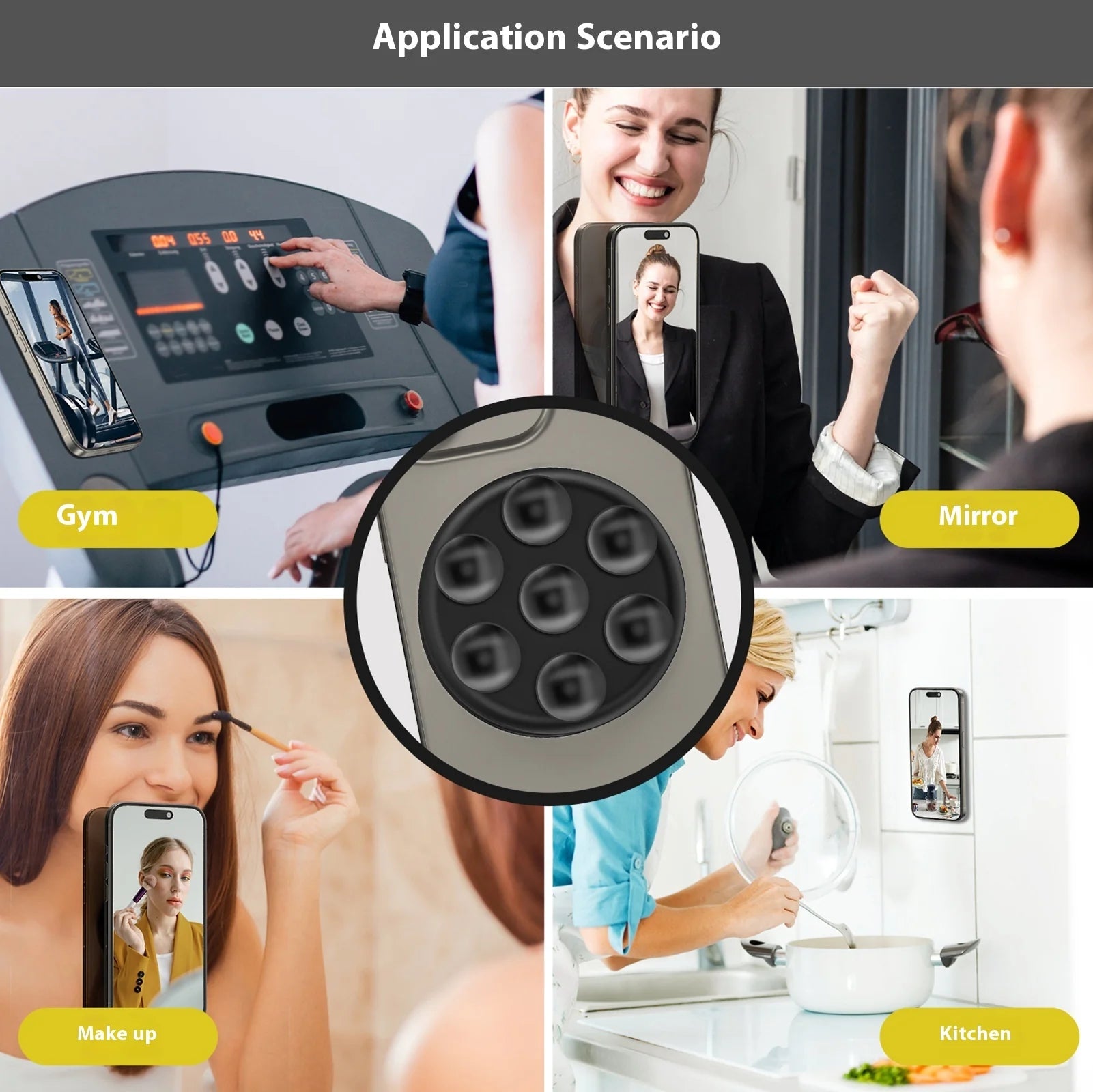 Silicone Phone Socket Suction Grip 